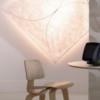 Aplique Ariette de Flos. Iluminación de diseño de tela.