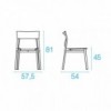 Silla Breeze para exteriores de Emu. Sillas de diseño.