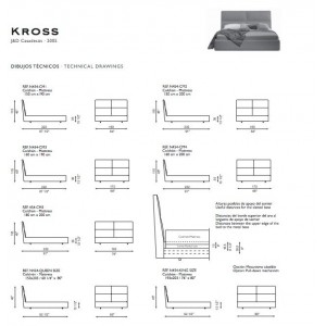 Cama Kross de  Casadesús. Camas de diseño.