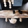 Mesa Mad Max CrystalArt de Cattelan Italia. Mesas de comedor moderna.