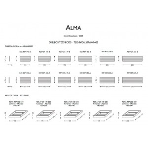 Cama Alma de  Casadesús. Camas de diseño.