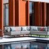 Sofá Cannolè modular para exteriores de Emu. Sofás de diseño.