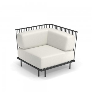 Sofá Cannolè modular para exteriores de Emu. Sofás de diseño.
