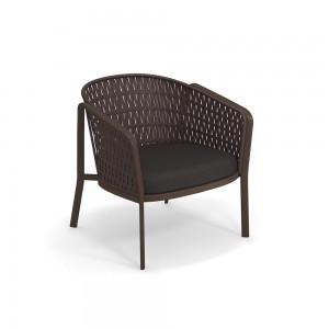 Sillón Carousel Alu-Flat Rope para exteriores por Emu.