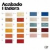 Lámpara suelo Black note Triplet de Luzifer. Lámpara de tonalidades perpendiculares que suben y bajan en armonía