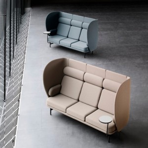 Sofá Plenum. Fritz Hansen con un diseño moderno de alto lujo.