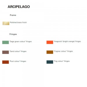 Lámpara de suspensión  Arcipielago de Contardi con un diseño único, moderno y elegante.