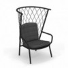 Sillón Nef para espacios exteriores de Emu.
