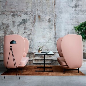 Sillón Plenum. Fritz Hansen con un diseño moderno de alto lujo.