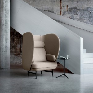 Sillón Plenum. Fritz Hansen con un diseño moderno de alto lujo.