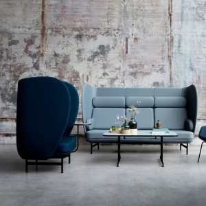 Sillón Plenum. Fritz Hansen con un diseño moderno de alto lujo.