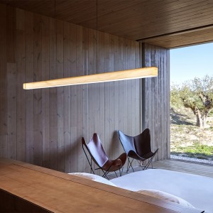 Lámpara de Suspensión I-Line. LZF. Estilo arquitectonico Diseño Burkhard Dämmer.