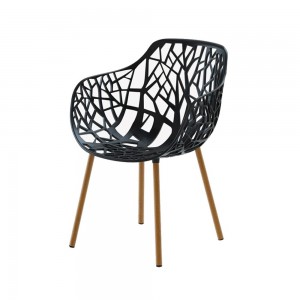 Sillón Iroko Forest ideal para ambientes exteriores de Fast. Sillones para terrazas.