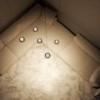 Lámpara moderna de suspensión modular Limbus LED de Emanuele Ricci y Lumina.