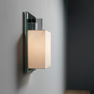 Lámpara aplique de pared  Coco AP de Contardi con diseño elegante, vanguardista y moderno.
