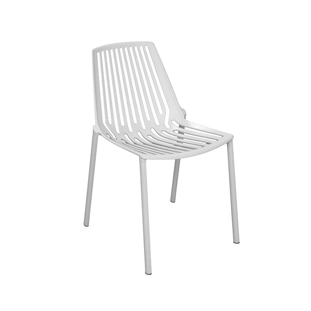 Silla Rion de Fast. Sillas de diseño apilable perfectas para exteriores de Fast.