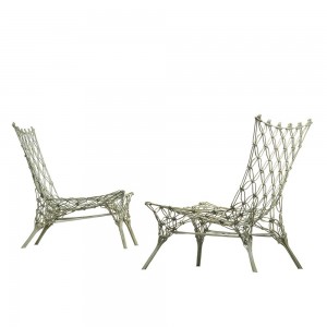 Butaca Knotted Chair diseño de Cappellini