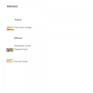 Lámpara aplique de pared Mikado de Contardi con diseño elegante, vanguardista y moderno.