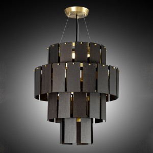 Lámpara suspensión Quarz iluminación moderna y elegante de Fambuena.