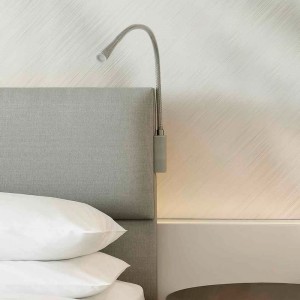 Lámpara aplique de pared  Flexiled Steel  de Contardi con diseño elegante, único y moderno.