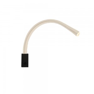 Lámpara de pared Flexiled Leather de Contardi con diseño elegante, elegante y moderno.