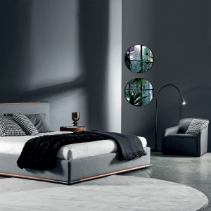 Lámpara pie Flexiled de Contardi con un diseño elegante lleno de grandes acabados y modernidad.