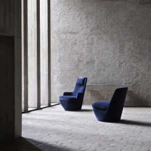 Sillón Hi Turn diseño de lujo de Bensen. Muebles de diseño
