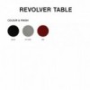 Mesa Revolver Table de Hay para cafés y restaurantes con gran diseño moderno.