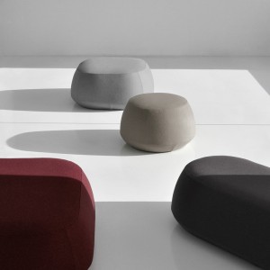 Pouf Ile de Bensen con diseño moderno y elegante lleno de calidez y confort