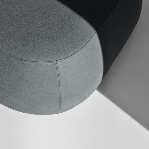 Pouf Ile de Bensen con diseño moderno y elegante lleno de calidez y confort