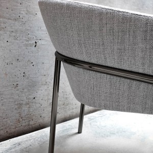 Butaca Metro Chair de Bensen con un diseño moderno de alto lujo.