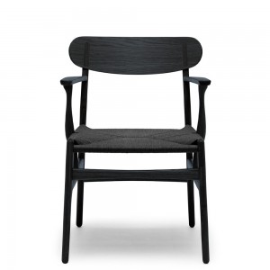 Silla original CH26 Black de Carl Hansen and Son. Silla de comedor modernas.