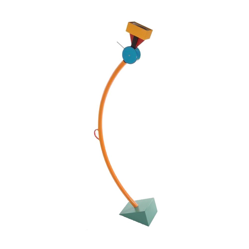Lámpara pie Treetops de Memphis. Lámpara diseño de Ettore Sottsass.
