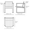 Sillón jardín BK10 Outdoor de Carl Hansen and Son. Sillones de exterior.
