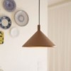 Lámpara suspensión Cono elegante y perfecta para comedores de Martinelli Luce.
