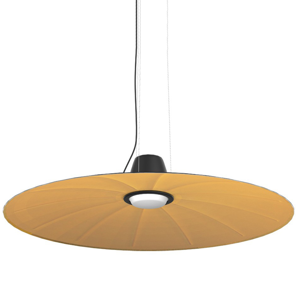 Lámpara suspensión Lent ideal para espacios modernos interiores de Martinelli Luce.