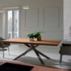 Mesa comedor 4x4 extensible de Ozzio design. Mesas extensibles modernas.