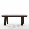 Mesa Butterfly extensible cerámica de Tonin casa. Muebles modernos de hogar.