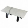 Mesa Butterfly extensible cerámica de Tonin casa. Muebles modernos de hogar.