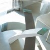 Mesa Eliseo Fija de Tonin casa. Mesas contemporáneas para salones.