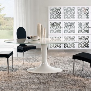 Mesa Imperial de Tonin casa. Muebles modernos de hogar.