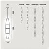 Lámpara de suspensión Havana de Foscarini. Lámparas de diseño modernas.