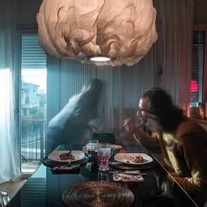 Lámpara de suspensión Nuée de Foscarini. Lámparas de diseño innovador.