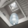 Lámpara suspensión Plass Grande Foscarini. Lampara moderna para salón.