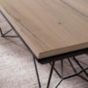 Mesa Fil8 Extensible de Ozzio design. Mesa de madera rectangular.