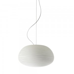 Lámpara suspensión Rituals pequeña de Foscarini. Lámparas de diseño moderno.