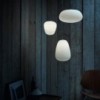 Lámpara suspensión Rituals pequeña de Foscarini. Lámparas de diseño moderno.