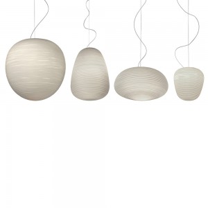 Lámpara suspensión Rituals pequeña de Foscarini. Lámparas de diseño moderno.