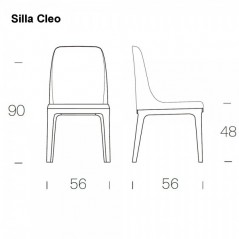 Silla Cleo Tonin Casa