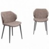 Silla Glam Metal de Tonin casa. Muebles modernos de hogar.